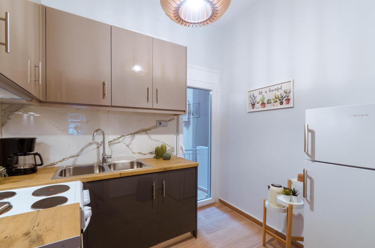 Adorable 2 Bedroom Apartment Close To Ancient Athens City Center Exterior foto